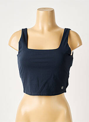 Soutien-gorge effet matière satinée brassieres bleu ELEVEN femme
