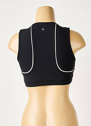 Soutien-gorge effet matière satinée brassieres noir LANSTON SPORT femme