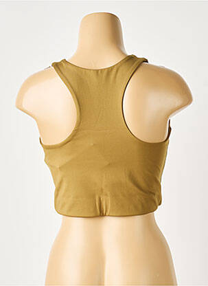 Soutien-gorge effet matière satinée brassieres vert GIRLFRIEND COLLECTIVE femme