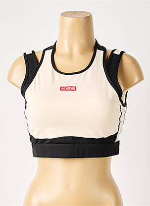 Soutien-gorge sans armature brassieres beige P.E NATION femme