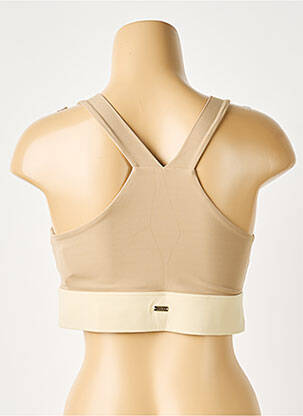 Soutien-gorge sans armature brassieres beige LUNE ACTIVE femme