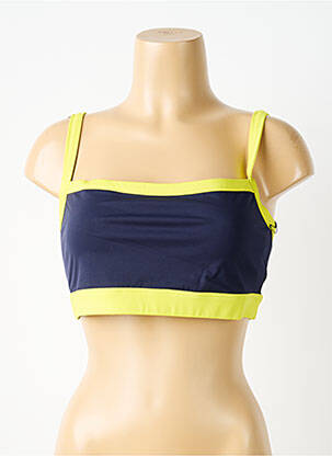Soutien-gorge effet matière satinée brassieres bleu SPLITS59 femme