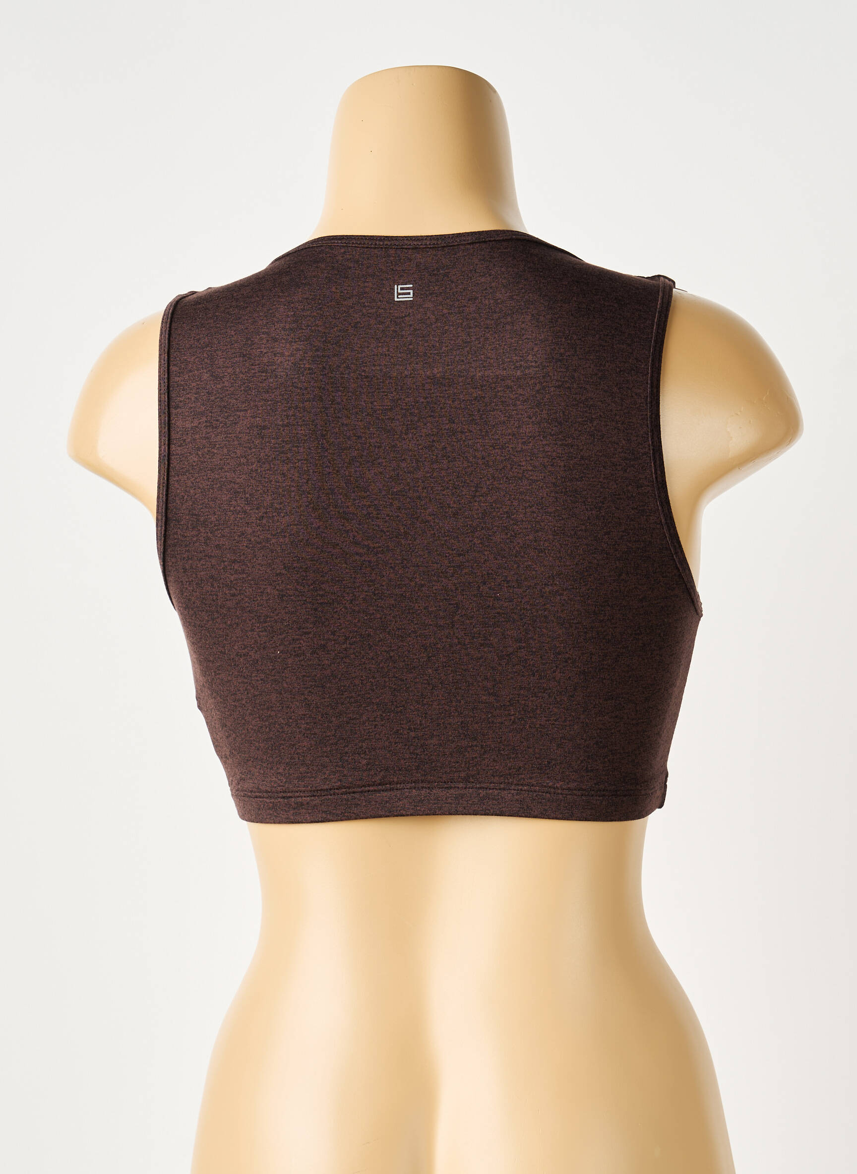 Soutien-gorge sans armature brassieres marron LANSTON SPORT femme
