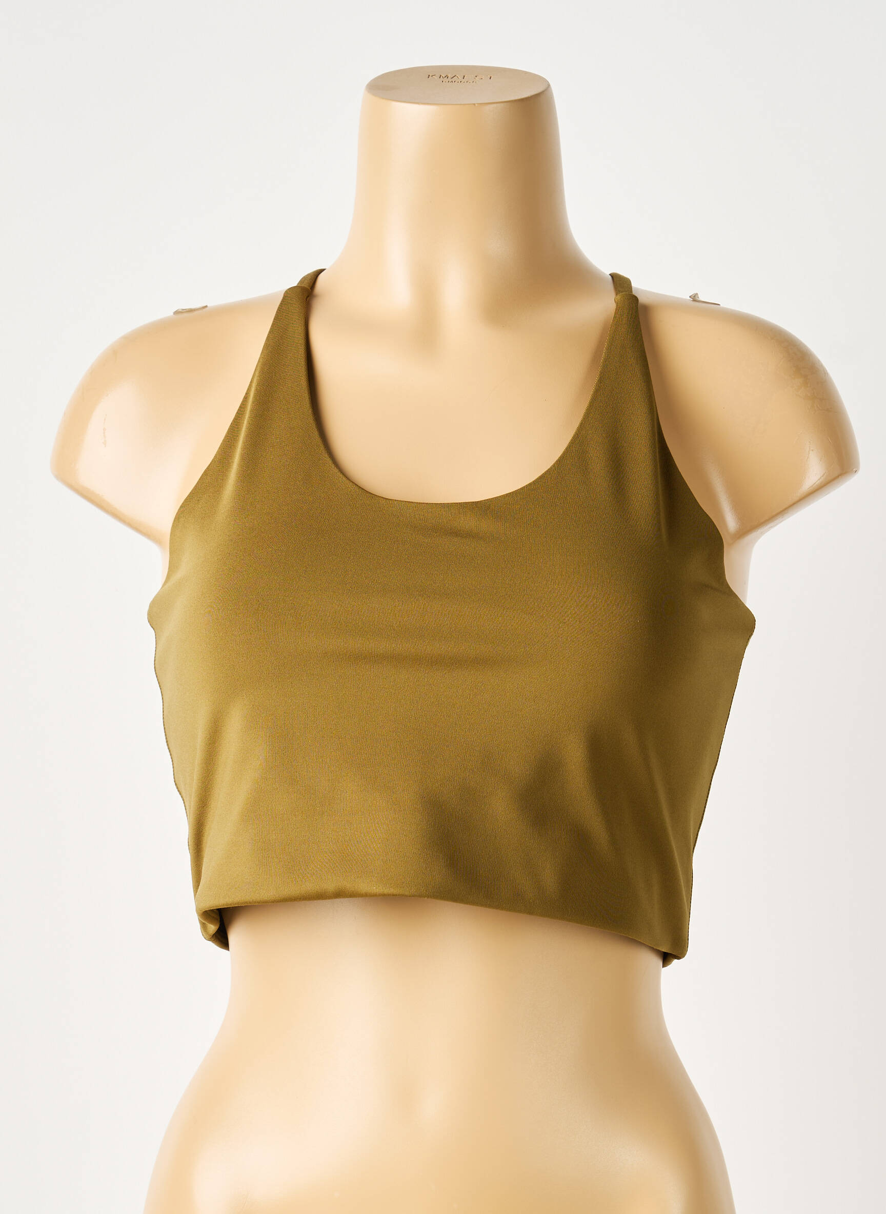 Soutien-gorge sans armature brassieres vert GIRLFRIEND COLLECTIVE femme