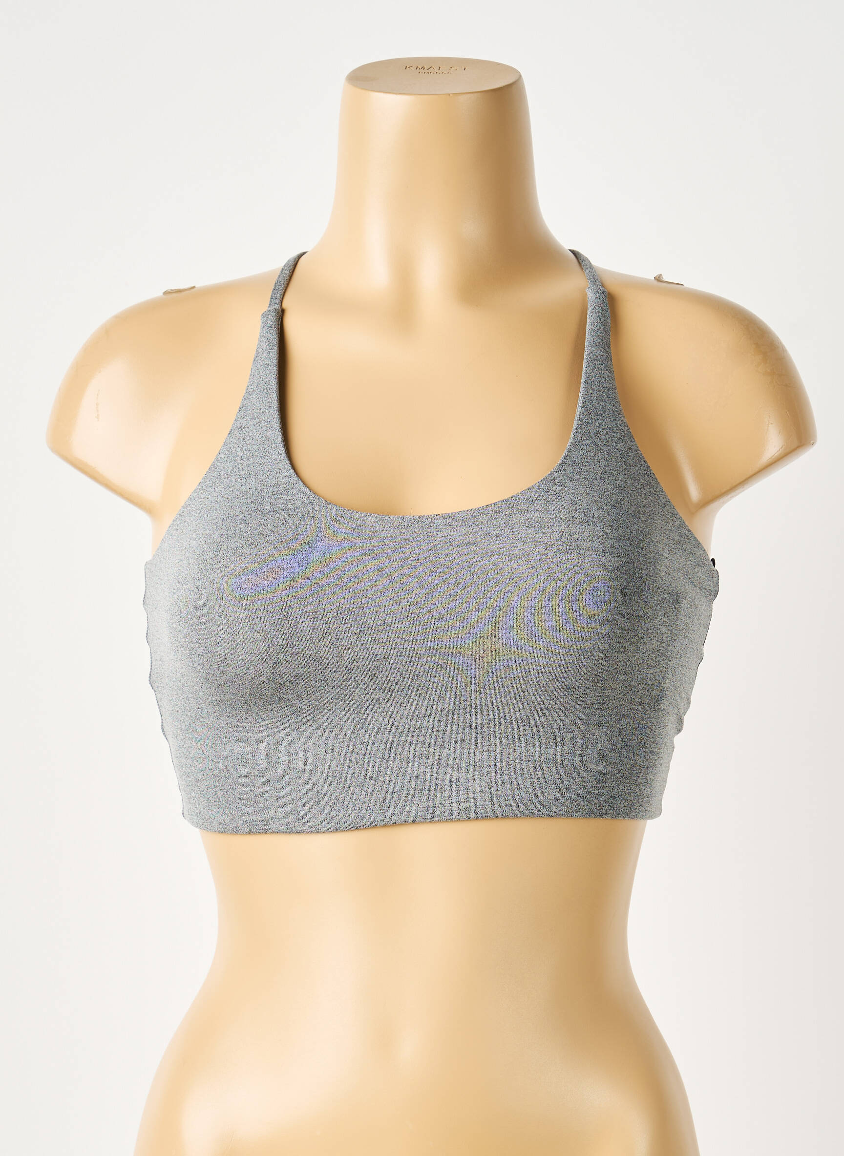 Soutien-gorge sans armature brassieres gris GIRLFRIEND COLLECTIVE femme