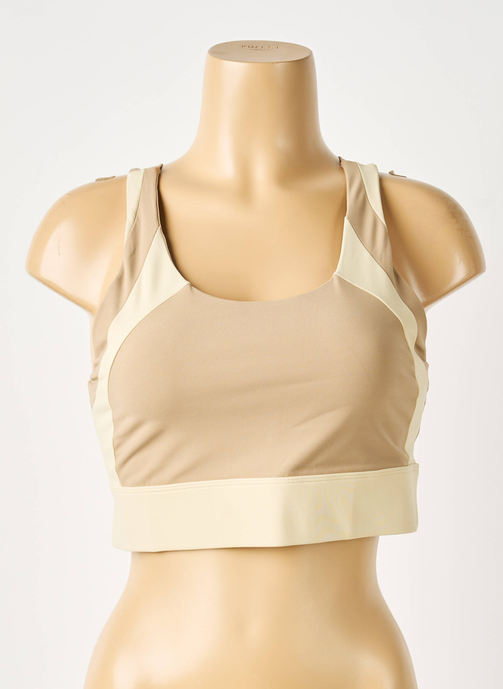 Soutien-gorge sans armature brassieres beige LUNE ACTIVE femme