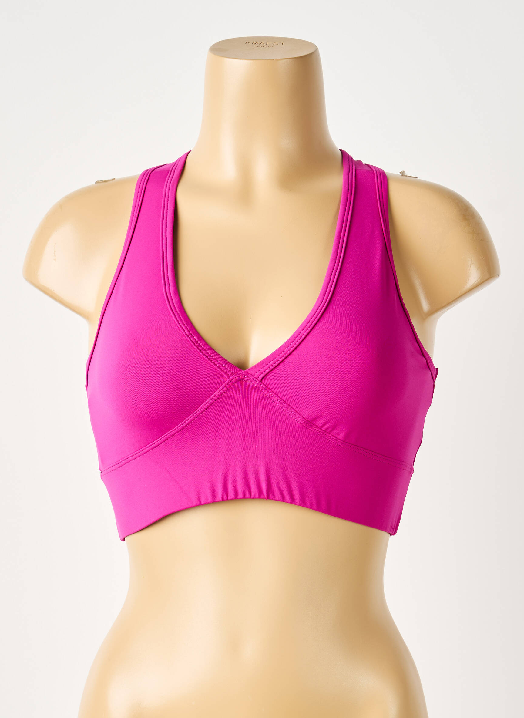 Soutien-gorge effet matière satinée brassieres rose NORBA femme