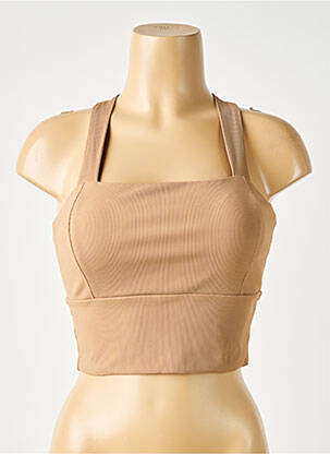 Soutien-gorge sans armature brassieres beige LANSTON SPORT femme