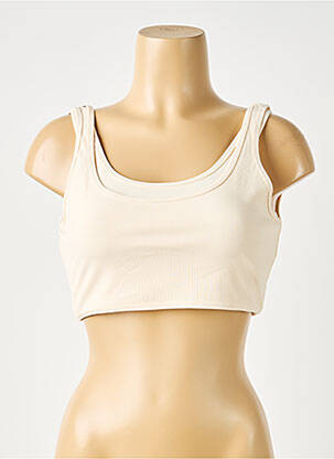 Soutien-gorge sans armature brassieres beige P.E NATION femme