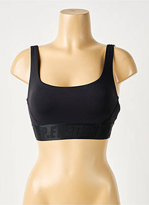 Soutien-gorge effet matière satinée brassieres noir P.E NATION femme