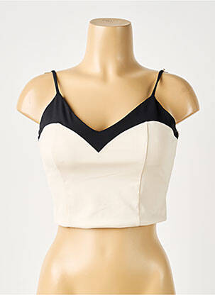 Soutien-gorge effet matière satinée brassieres beige LANSTON SPORT femme