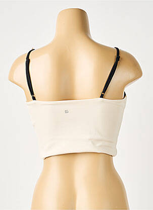 Soutien-gorge effet matière satinée brassieres beige LANSTON SPORT femme