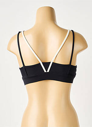 Soutien-gorge effet matière satinée brassieres noir NORBA femme