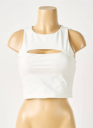Soutien-gorge effet matière satinée brassieres blanc THE UPSIDE femme