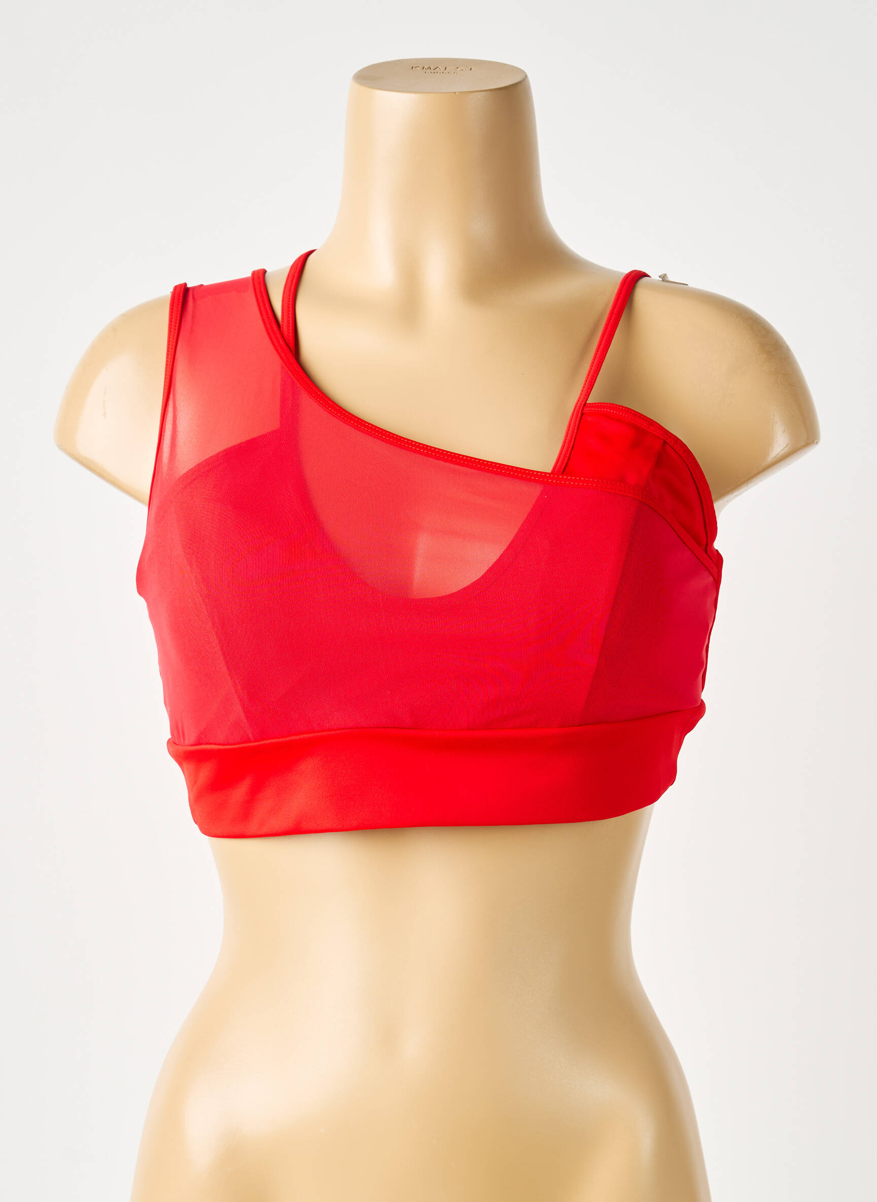 Soutien-gorge sans armature brassieres rouge LANSTON SPORT femme