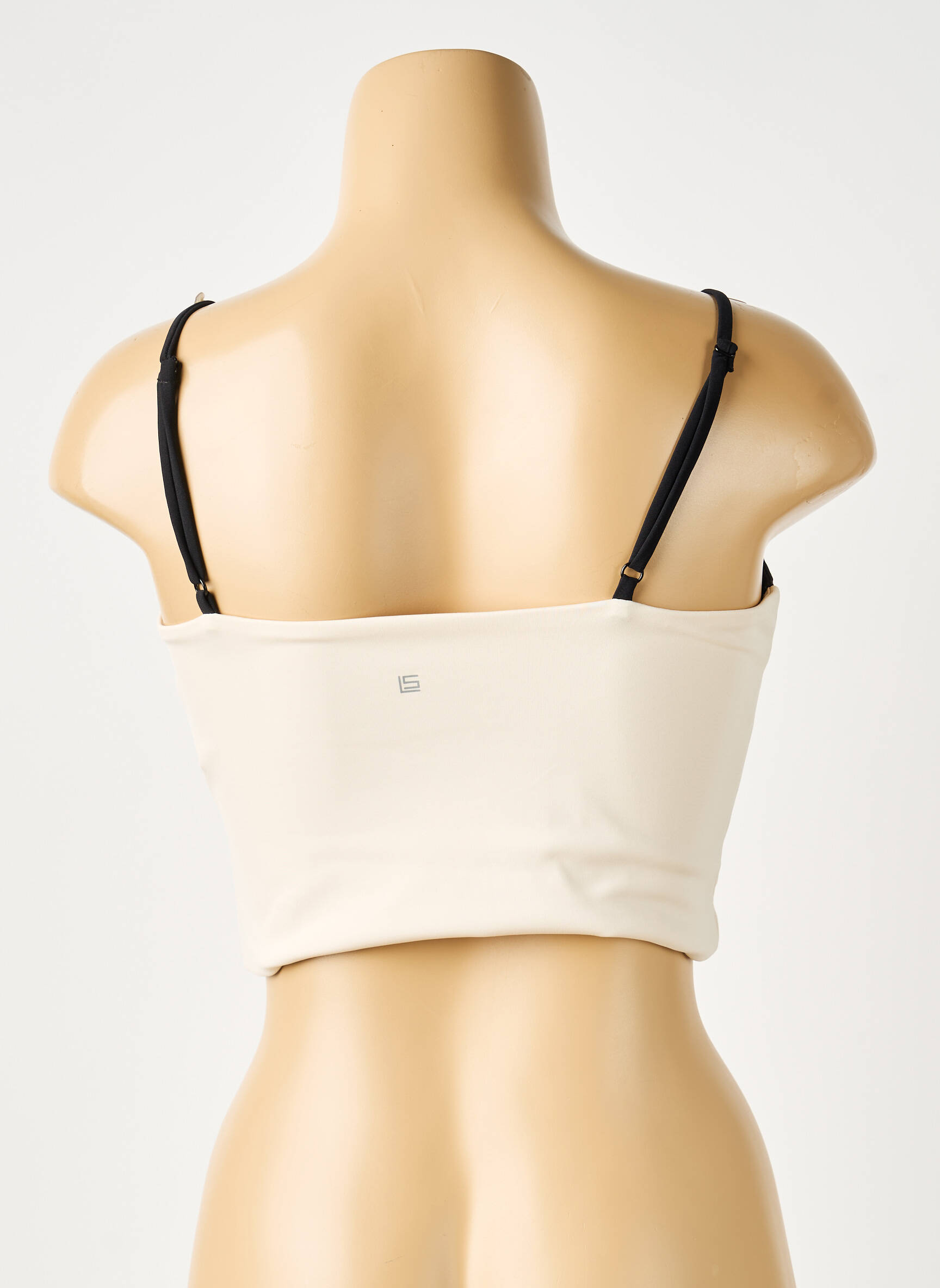 Soutien-gorge effet matière satinée brassieres beige LANSTON SPORT femme