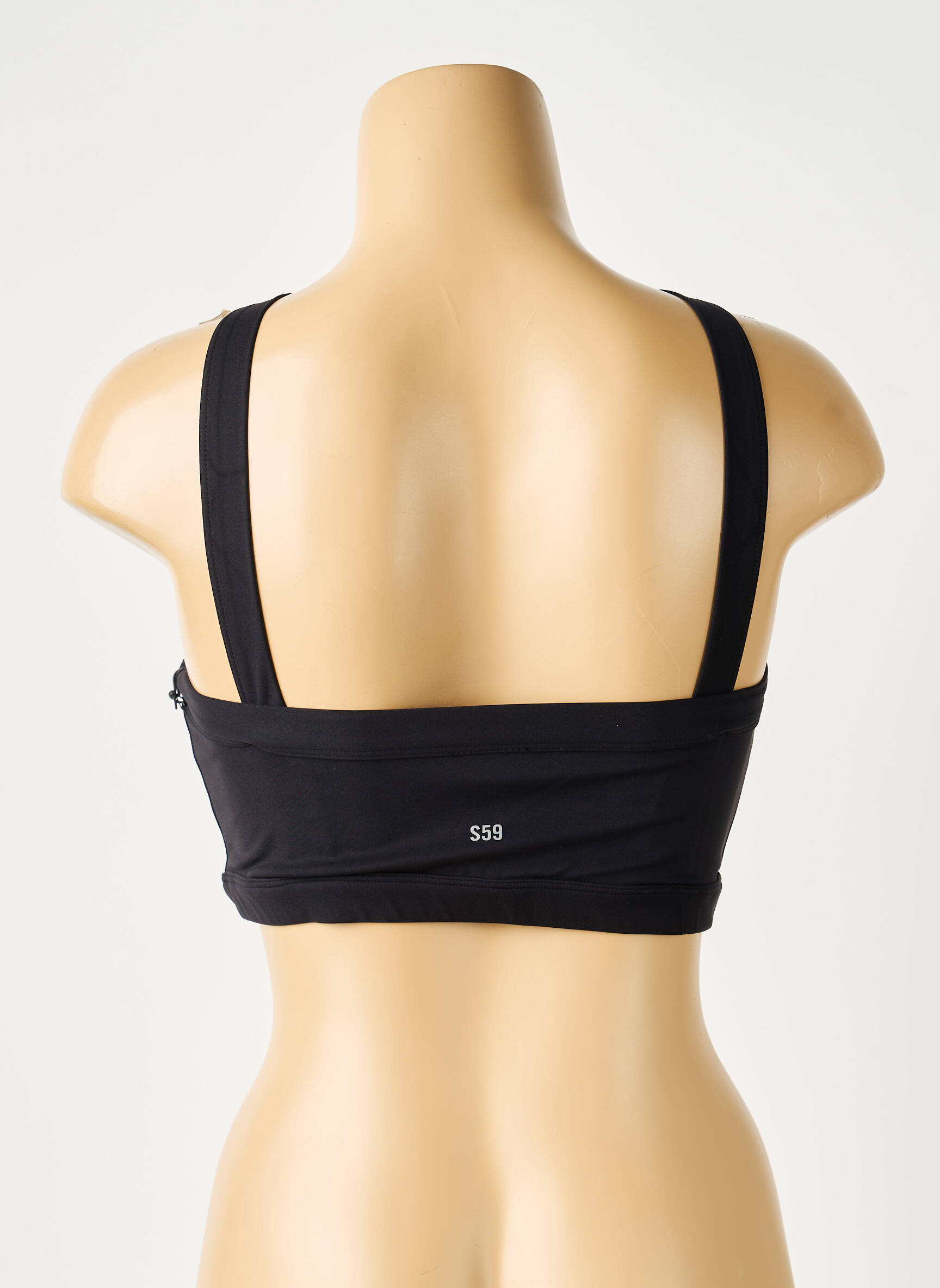 Soutien-gorge effet matière satinée brassieres noir SPLITS59 femme