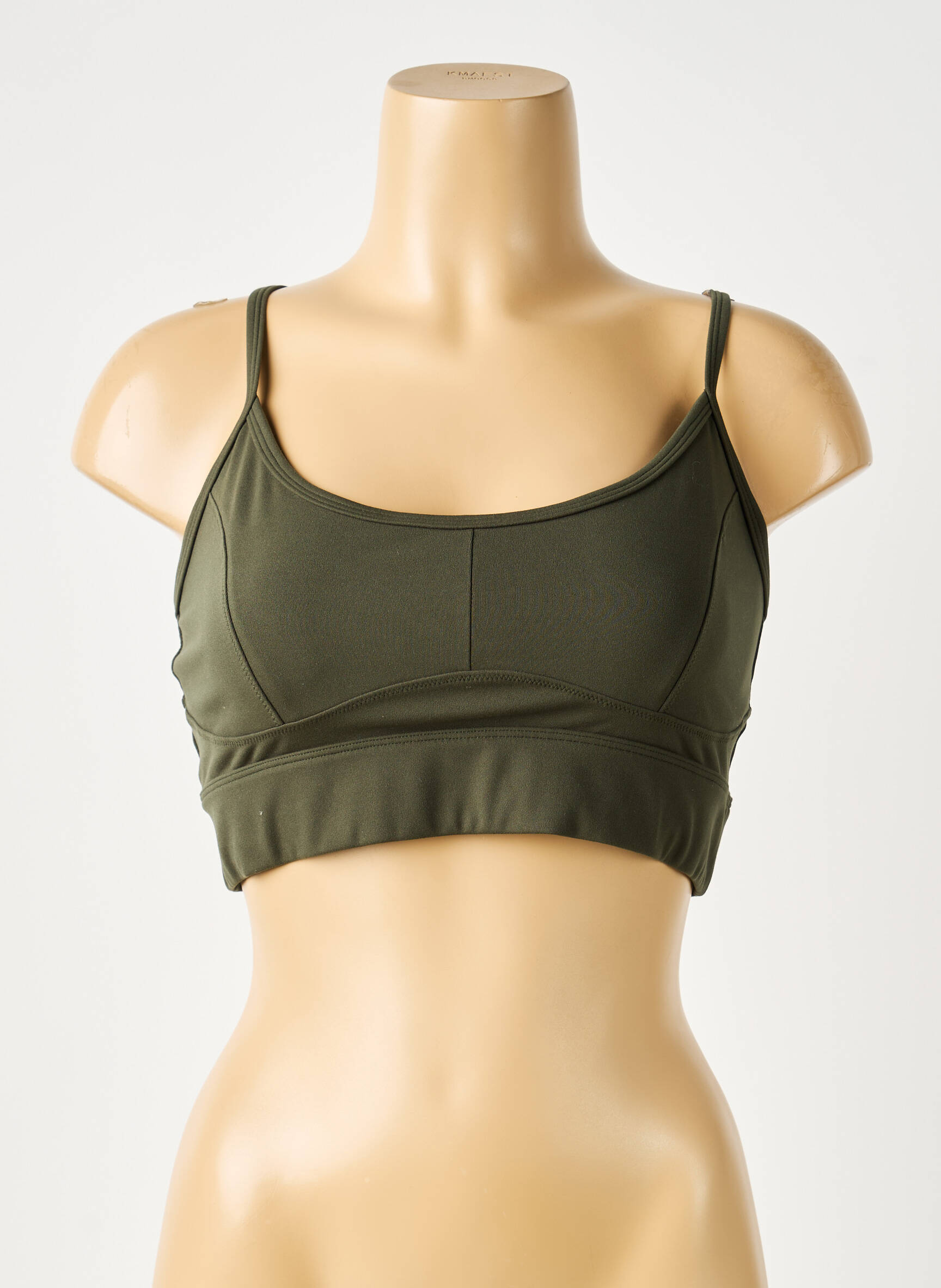 Soutien-gorge effet matière satinée brassieres vert VARLEY femme