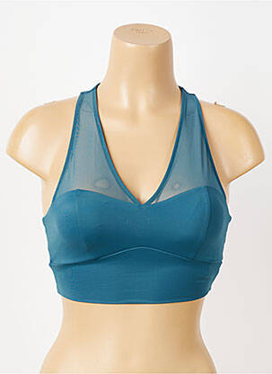 Soutien-gorge effet matière satinée brassieres vert LANSTON SPORT femme