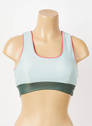 Soutien-gorge effet matière satinée brassieres vert LANSTON SPORT femme