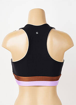 Soutien-gorge effet matière satinée brassieres noir LANSTON SPORT femme