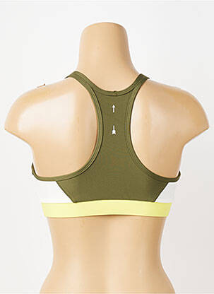 Soutien-gorge effet matière satinée brassieres vert THE UPSIDE femme
