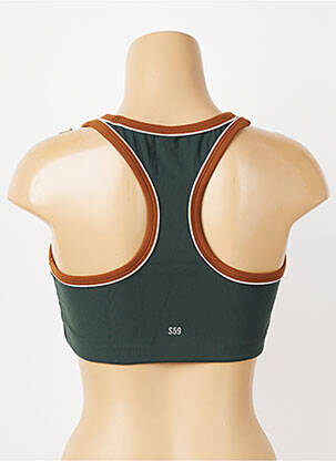 Soutien-gorge effet matière satinée brassieres vert SPLITS59 femme