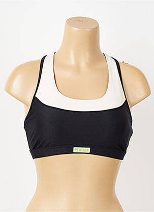 Soutien-gorge effet matière satinée brassieres noir P.E NATION femme