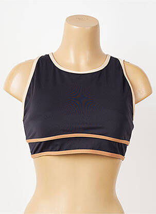 Soutien-gorge effet matière satinée brassieres noir THE UPSIDE femme