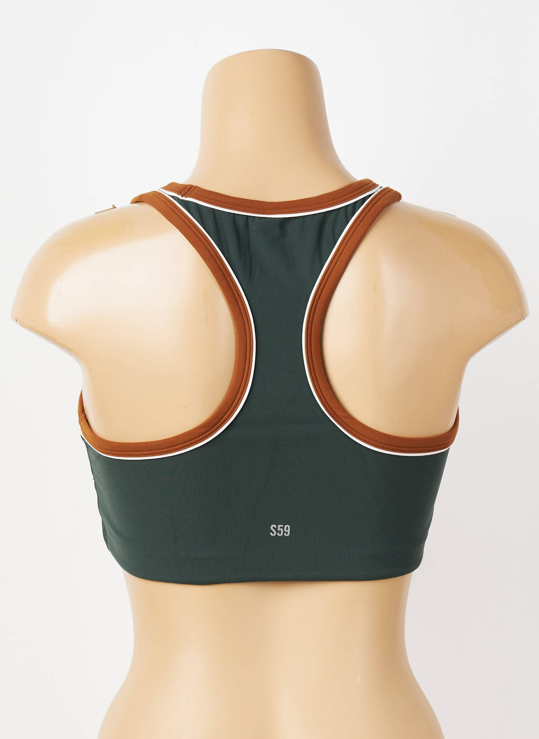 Soutien-gorge effet matière satinée brassieres vert SPLITS59 femme
