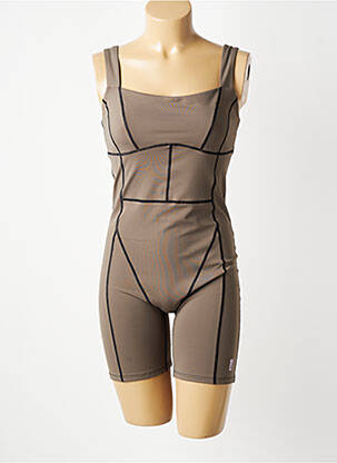 Combishort sans manche sans manche vert P.E NATION femme
