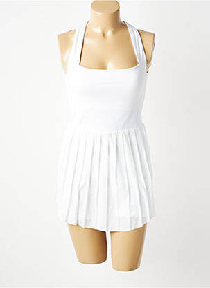 Combishort sans manche sans manche blanc VARLEY femme