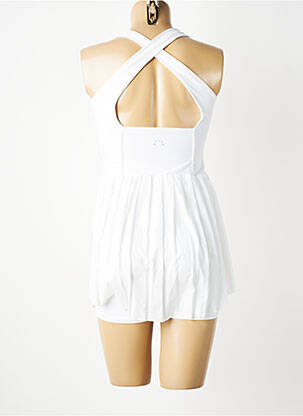 Combishort sans manche sans manche blanc VARLEY femme