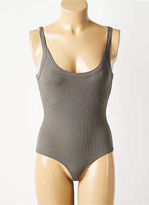 Body lingerie stretch vert GIRLFRIEND COLLECTIVE femme