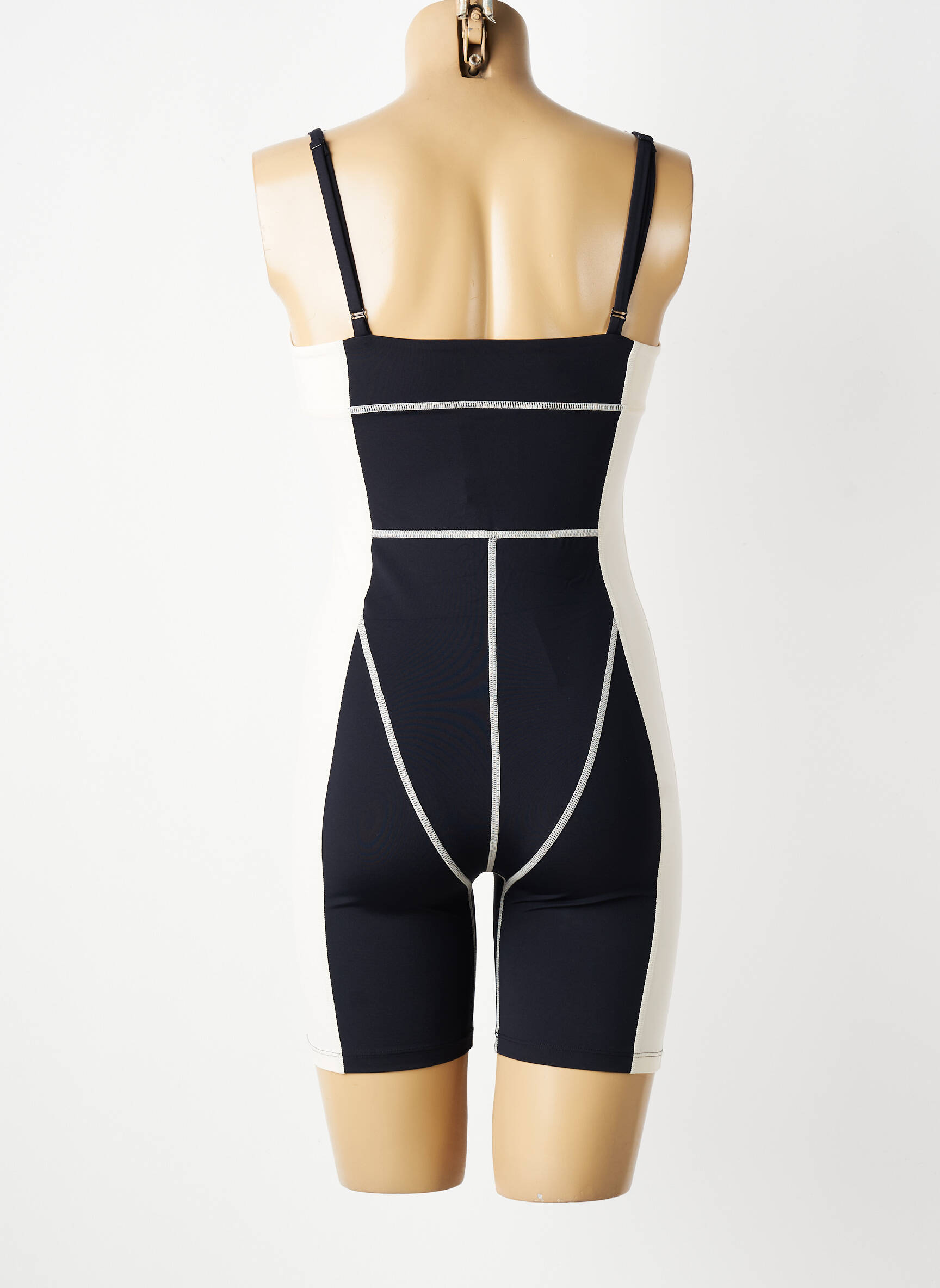 Combishort sans manche sans manche noir P.E NATION femme