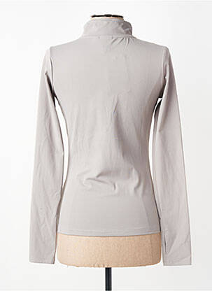 Veste casual poches gris LUNE ACTIVE femme
