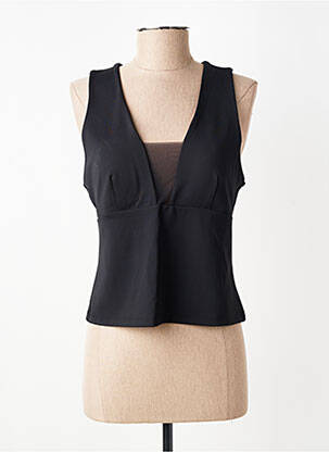 Top stretch sans manche noir LANSTON SPORT femme