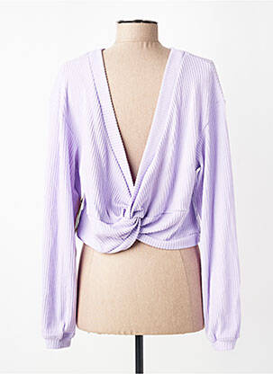Top manches longues manches longues violet ELEVEN femme