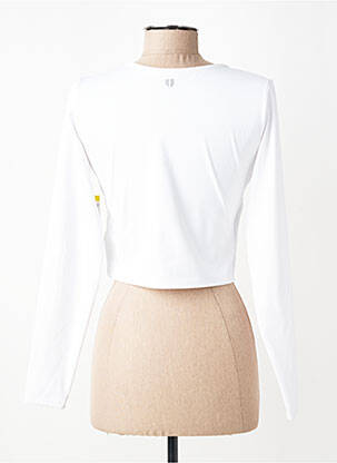 Top manches longues manches longues blanc ELEVEN femme