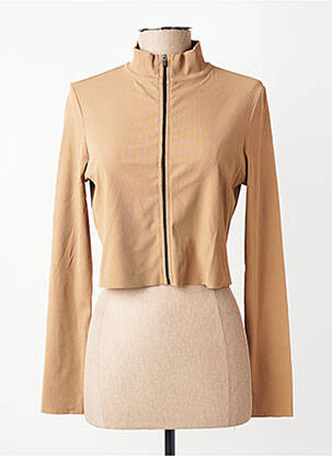 Veste casual col rond marron LANSTON SPORT femme