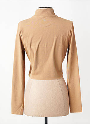 Veste casual col rond marron LANSTON SPORT femme