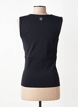 Top stretch sans manche noir LUNE ACTIVE femme