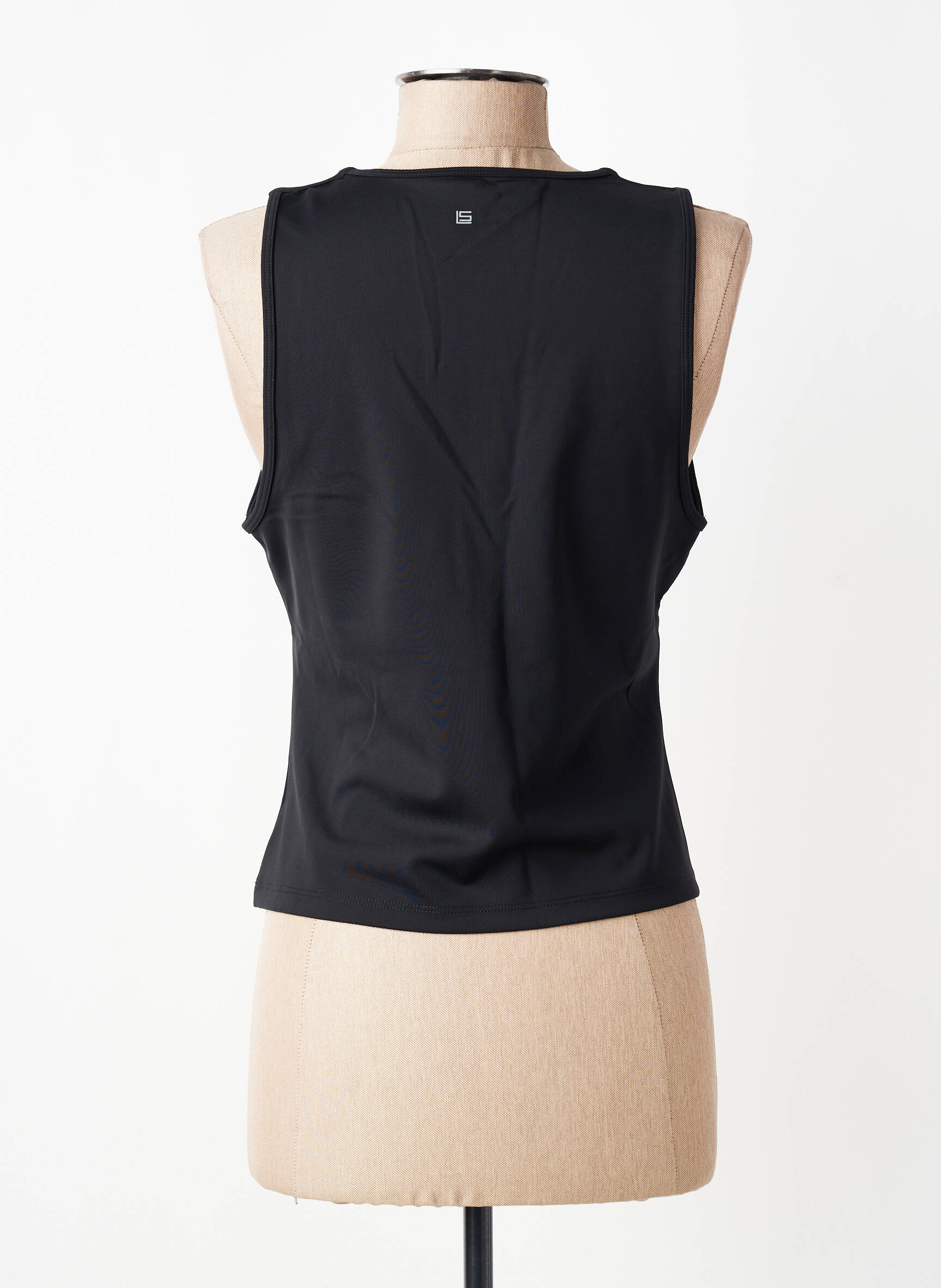 Top stretch sans manche noir LANSTON SPORT femme
