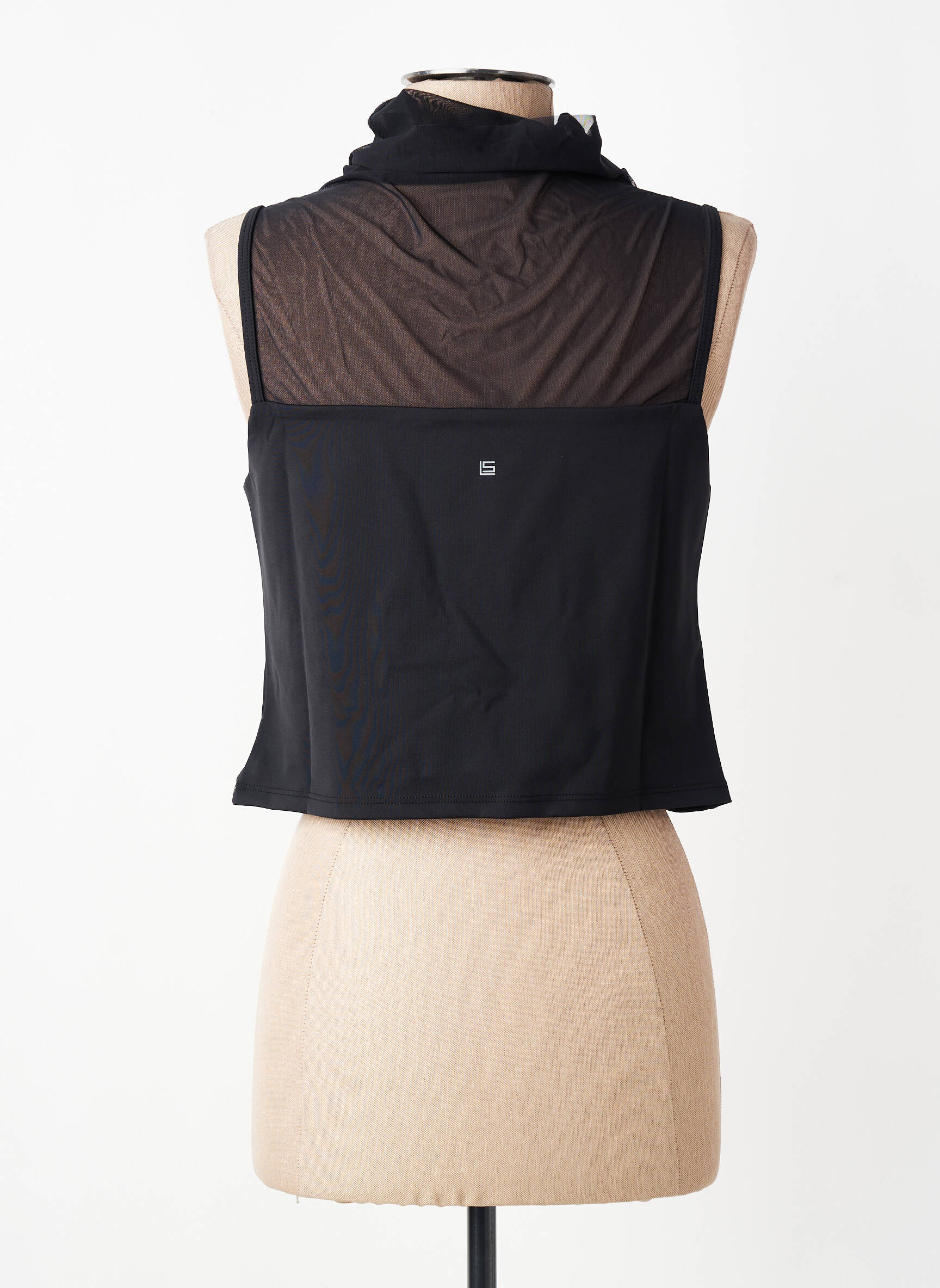 Top stretch sans manche noir LANSTON SPORT femme