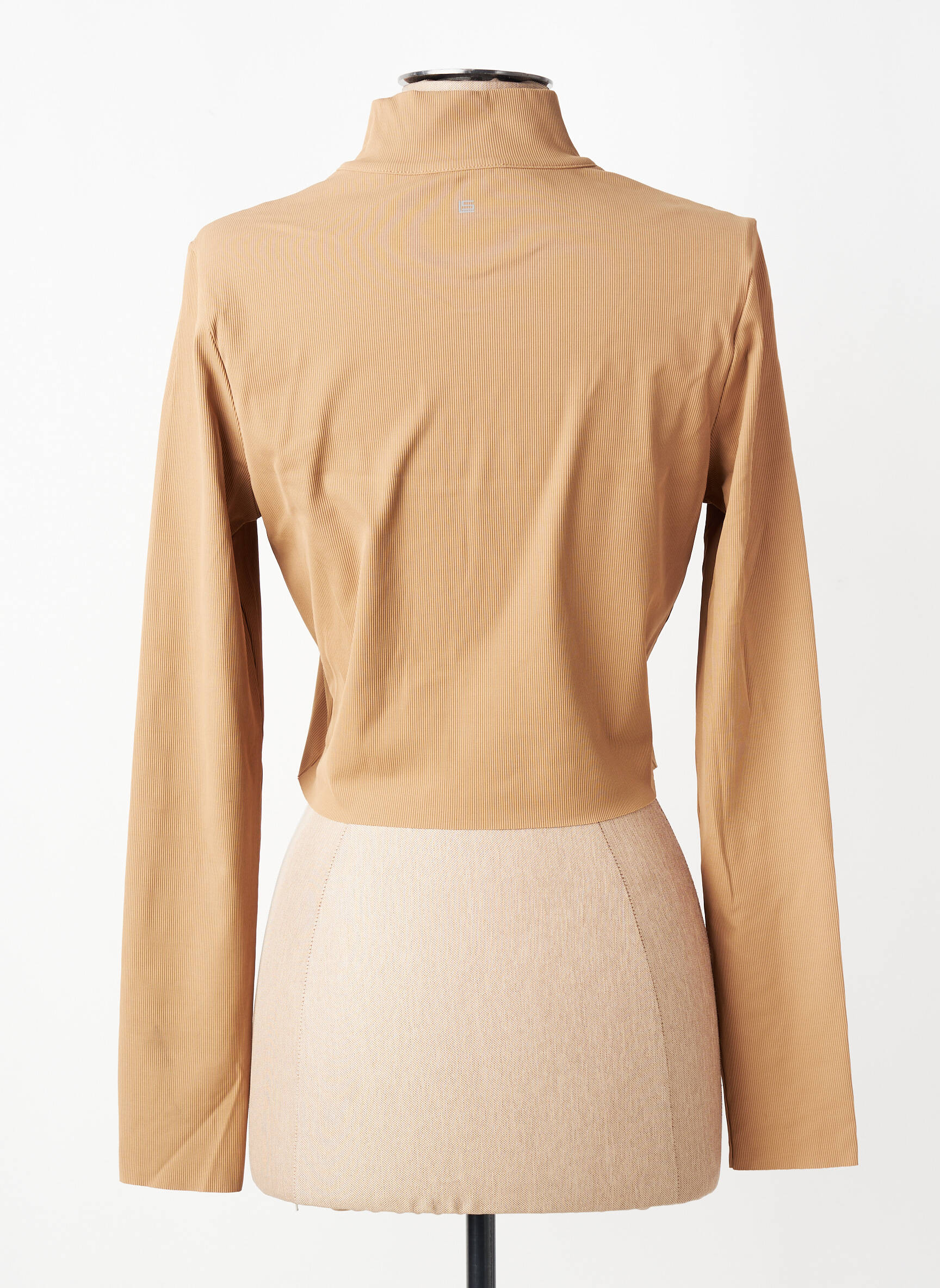 Veste casual col rond marron LANSTON SPORT femme