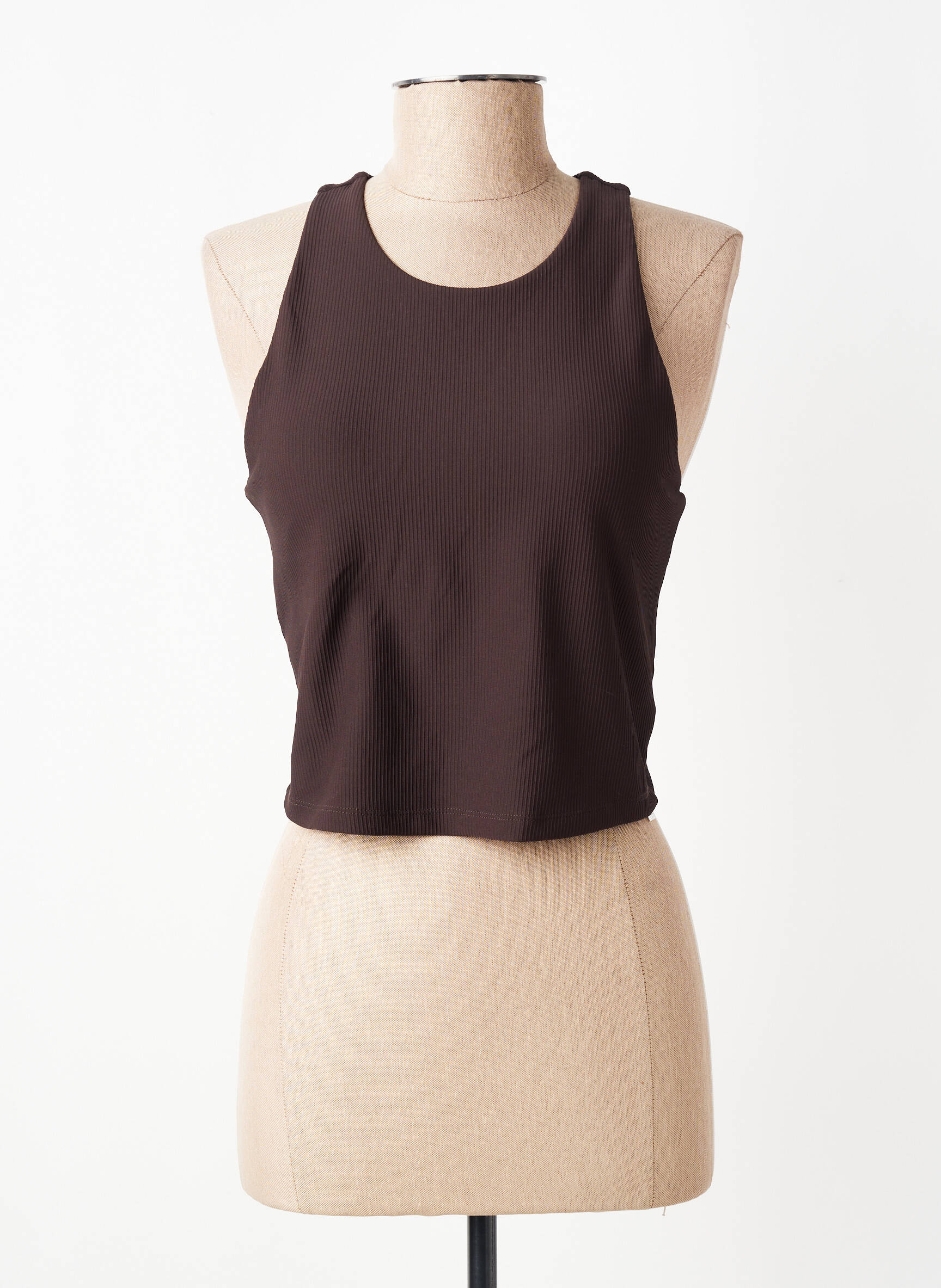 Top stretch sans manche marron VARLEY femme