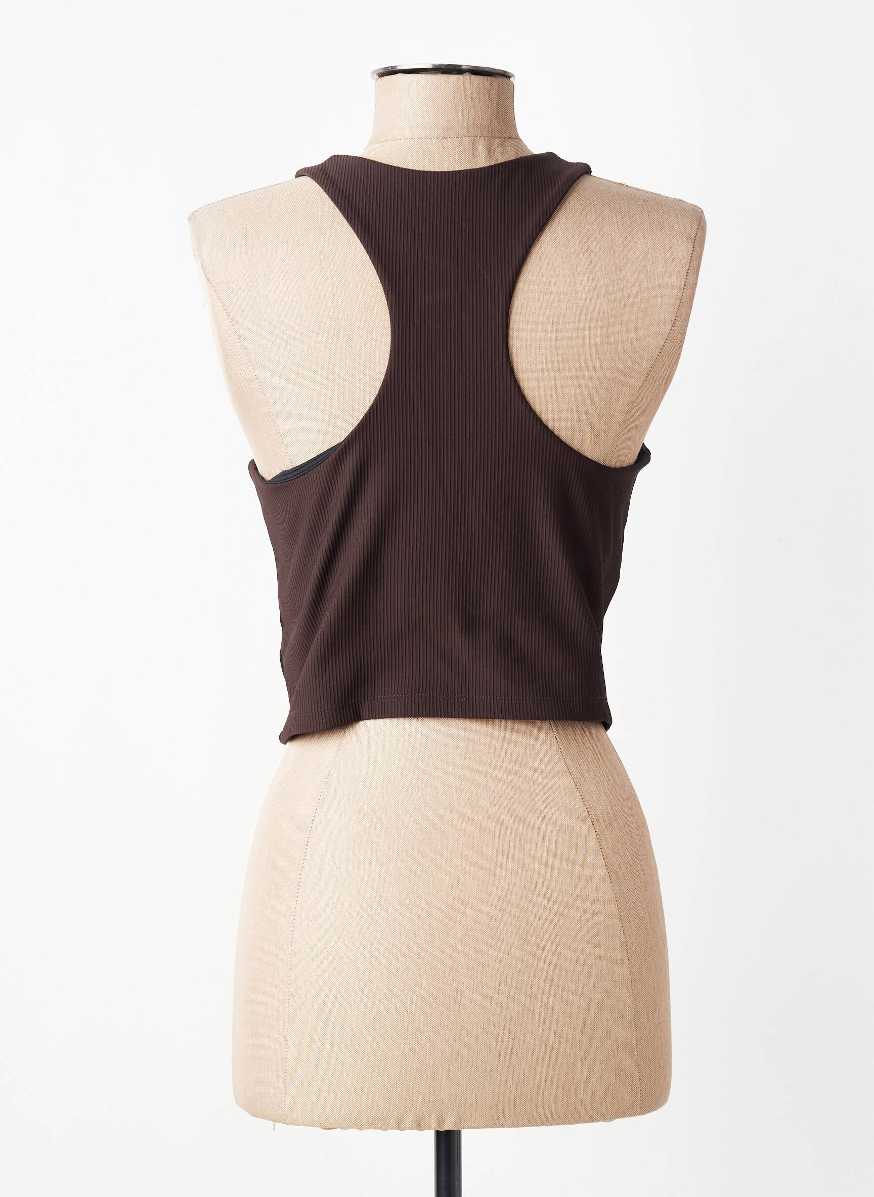 Top stretch sans manche marron VARLEY femme