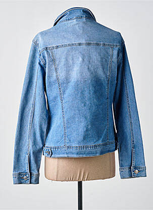 Veste casual poignets boutonnés avec fente bleu REDBERRY femme