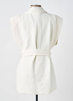Blazer poches blanc LUNE ACTIVE femme