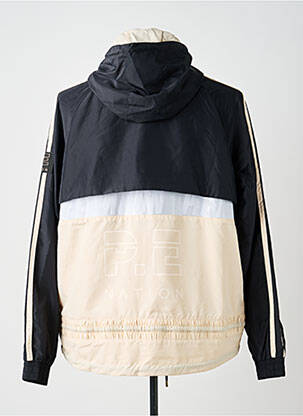 Coupe-vent poches a capuche noir P.E NATION homme